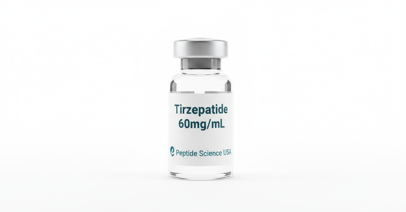 Tirzepatide 60mg vial — Peptide Science USA